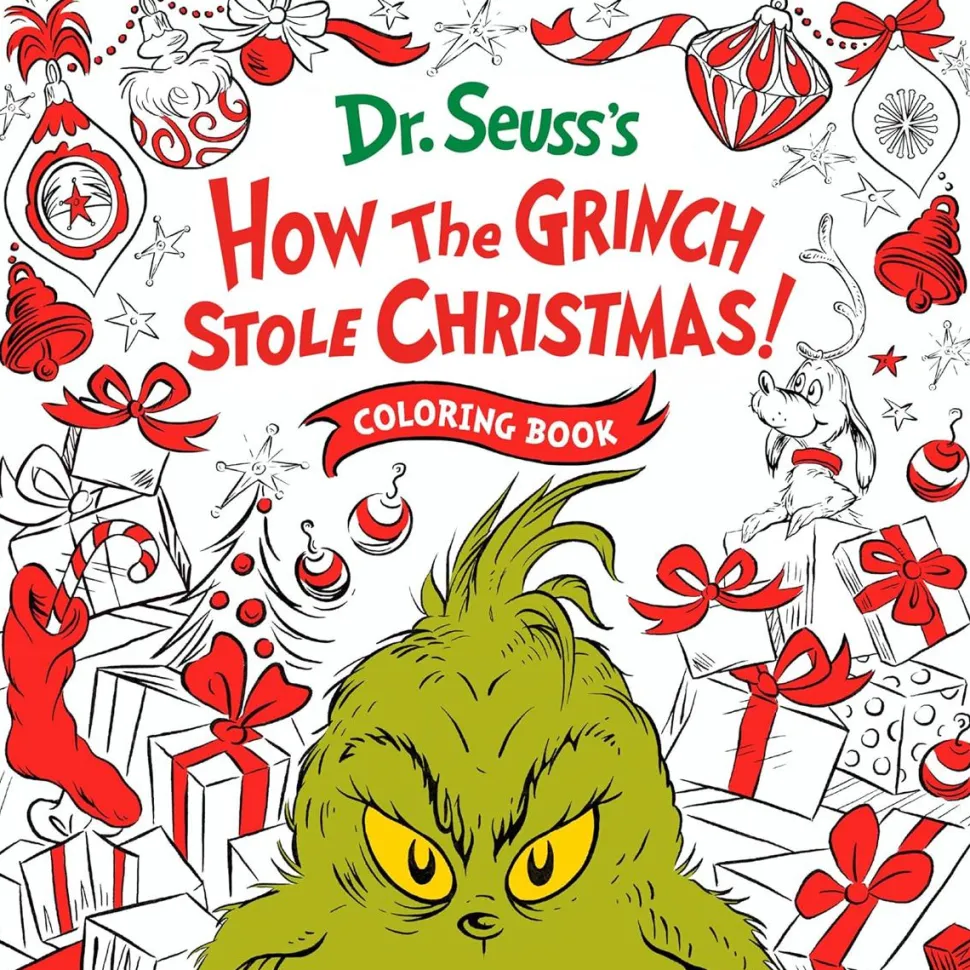 How the Grinch Stole Christmas! - Official Colouring Book Paperback Book