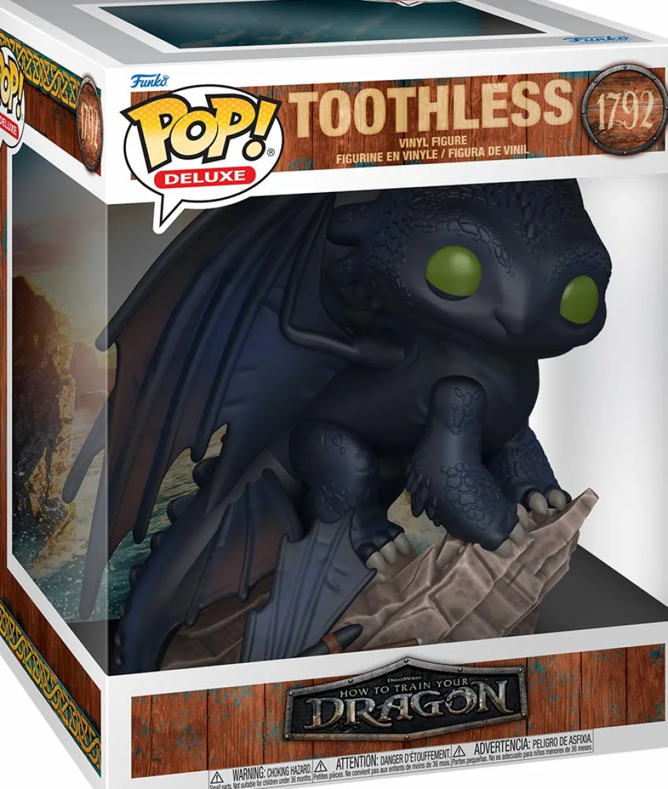 How to Train Your Dragon (2025) - Toothless Deluxe Pop! Vinyl Figure