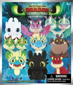 How to Train Your Dragon 3: The Hidden World - 3D Figural Foam Keychain Blind Bag (Single Unit)