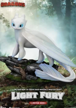 How to Train Your Dragon 3: The Hidden World - Light Fury Master Craft 11" Statue