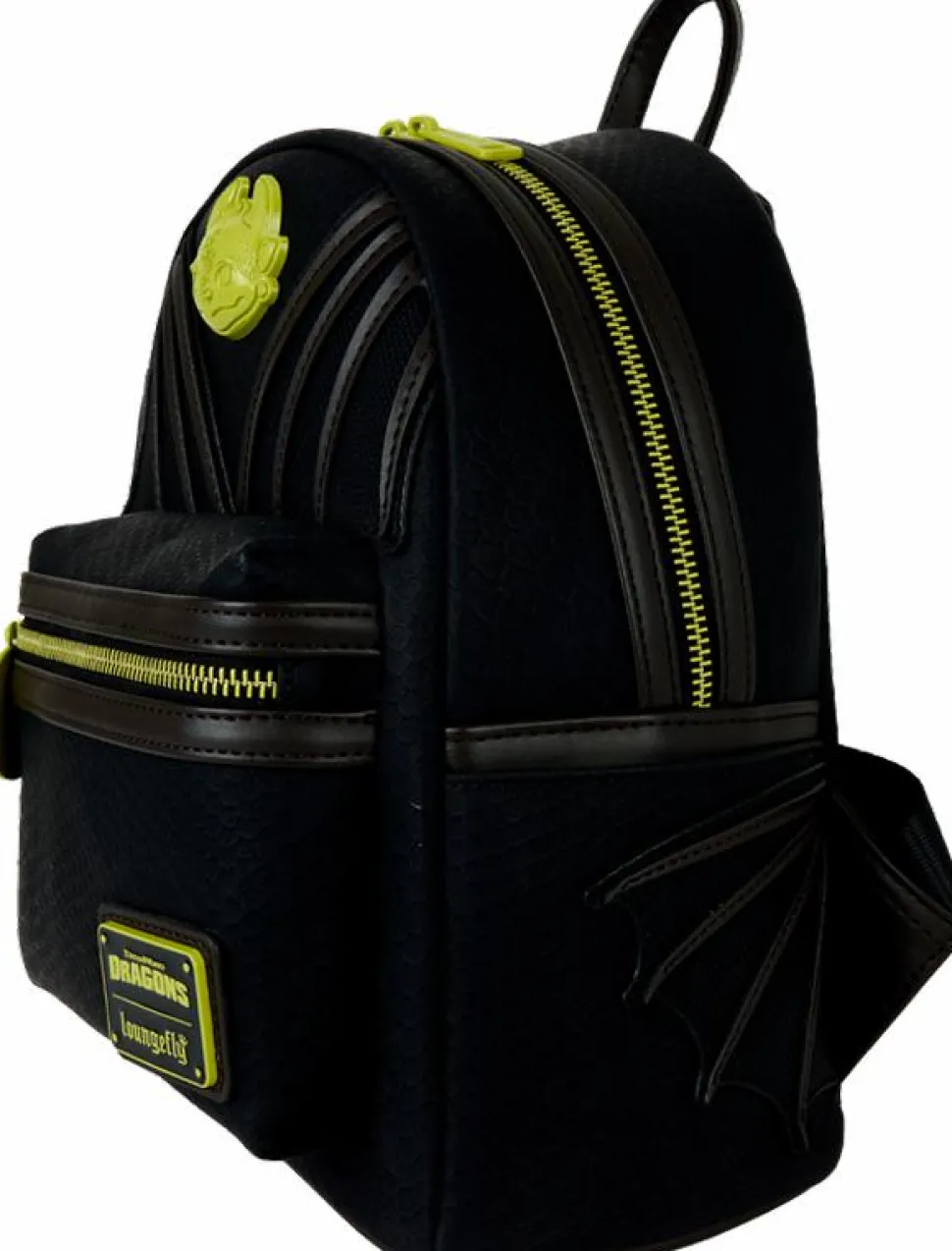 How To Train Your Dragon - Night Fury 10" Faux Leather Mini Backpack