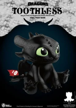 How to Train Your Dragon - Toothless 13" Vinyl Piggy Bank