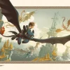 How to Train Your Dragon - There Were Dragons Fine Art Print by Kael Ngu