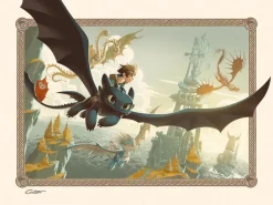 How to Train Your Dragon - There Were Dragons Fine Art Print by Kael Ngu