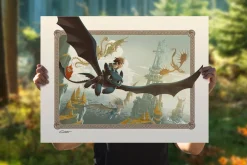 How to Train Your Dragon - There Were Dragons Fine Art Print by Kael Ngu