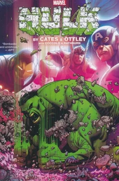 Hulk - Hulk by Cates & Ottley Omnibus Hardcover Book (DM Direct Market Exclusive Variant Cover)