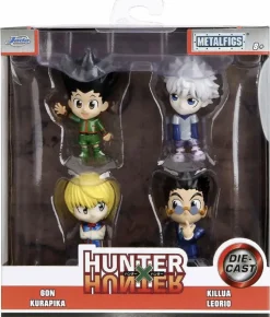 Hunter x Hunter - Gon, Killua, Kurapika, & Leorio Metalfigs 2.5" Die-Cast Figure 4-Pack