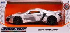 Hyper-Spec - Arctic Camouflage Lykan Hypersport 1/24th Scale Die-Cast Vehicle Replica
