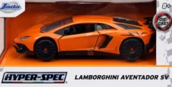 Hyper-Spec - Orange Lamborghini Aventador SV 1/32 Scale Die-Cast Vehicle Replica