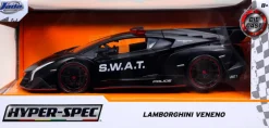 Hyper-Spec - S.W.A.T Lamborghini Veneno 1/24th Scale Die-Cast Vehicle Replica