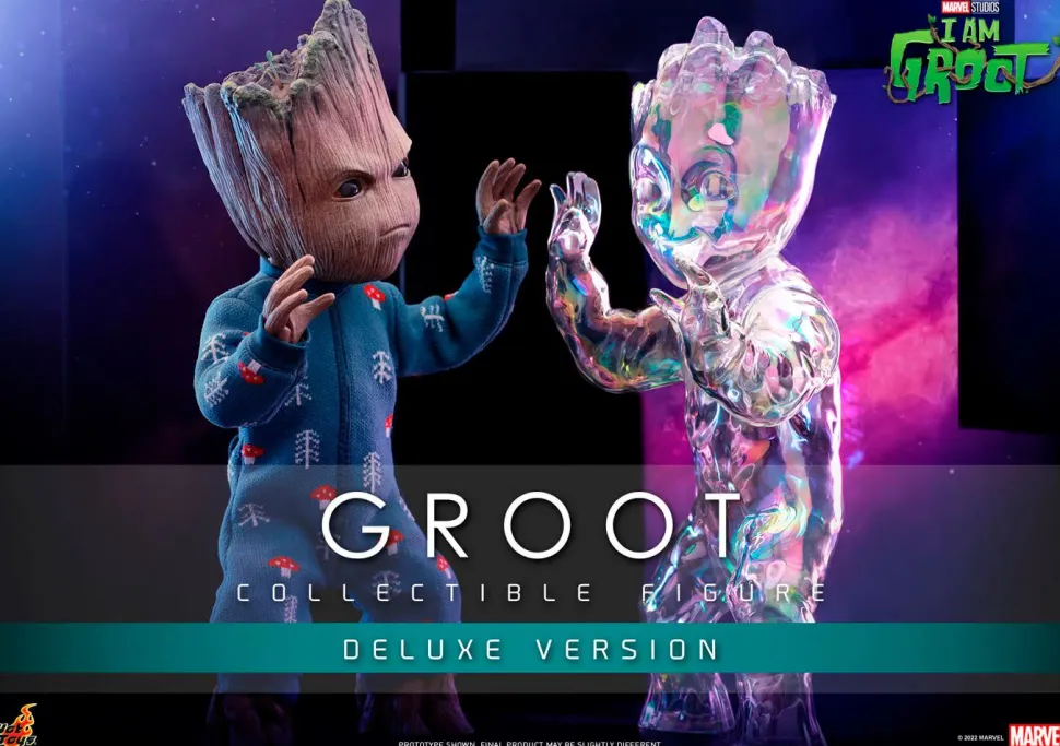 I Am Groot (2022) - Groot Deluxe 1:1 Scale Life-Size Hot Toys Action Figure