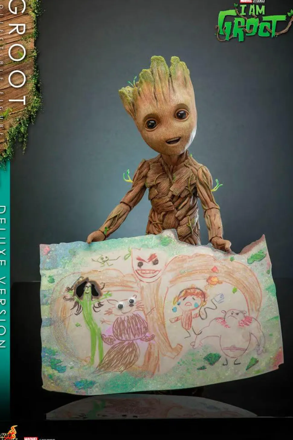I Am Groot (2022) - Groot Deluxe 1:1 Scale Life-Size Hot Toys Action Figure