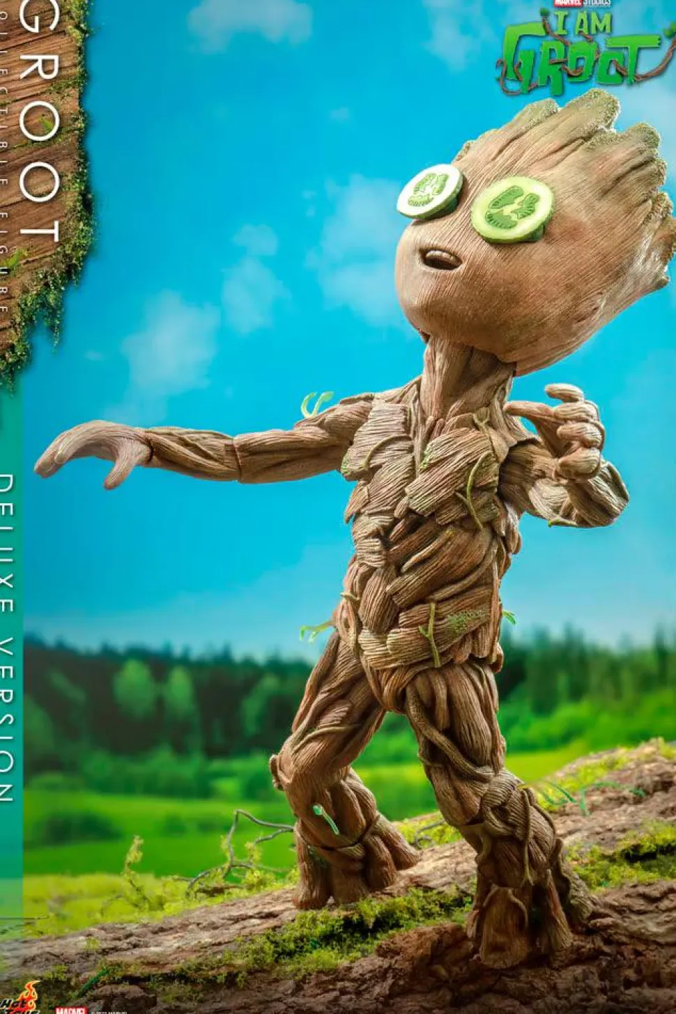 I Am Groot (2022) - Groot Deluxe 1:1 Scale Life-Size Hot Toys Action Figure