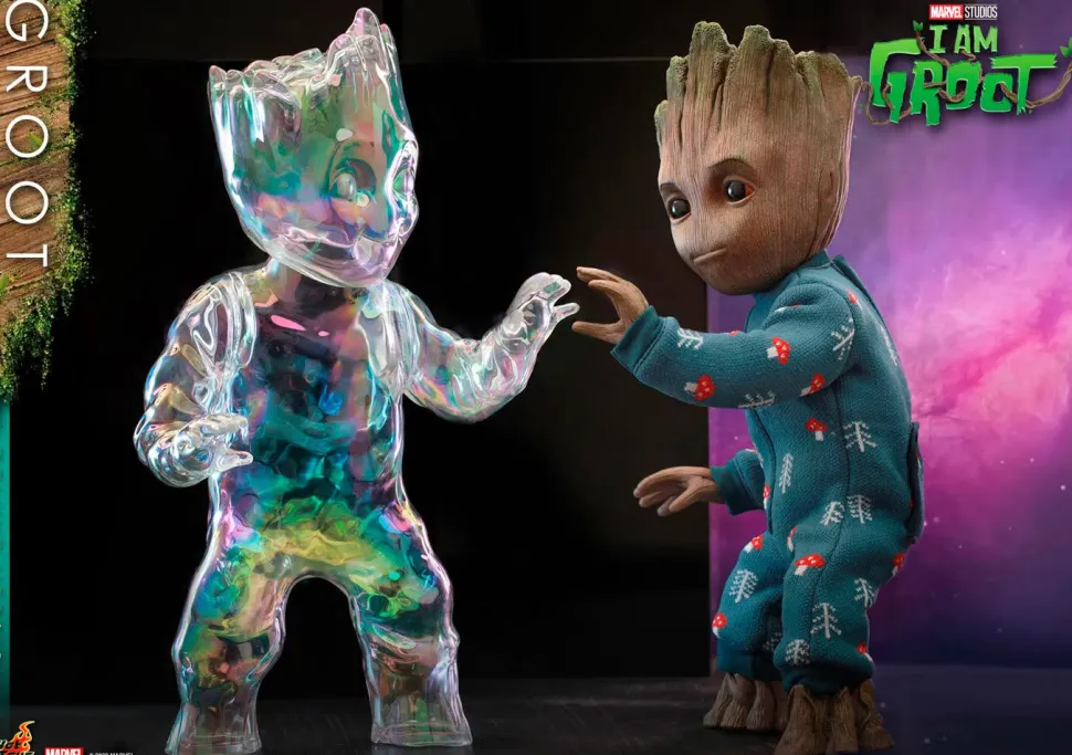 I Am Groot (2022) - Groot Deluxe 1:1 Scale Life-Size Hot Toys Action Figure
