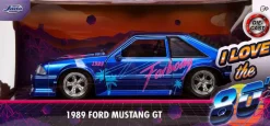 I Love the 80’s - 1989 Ford Mustang GT 1/24th Scale Die-Cast Vehicle Replica
