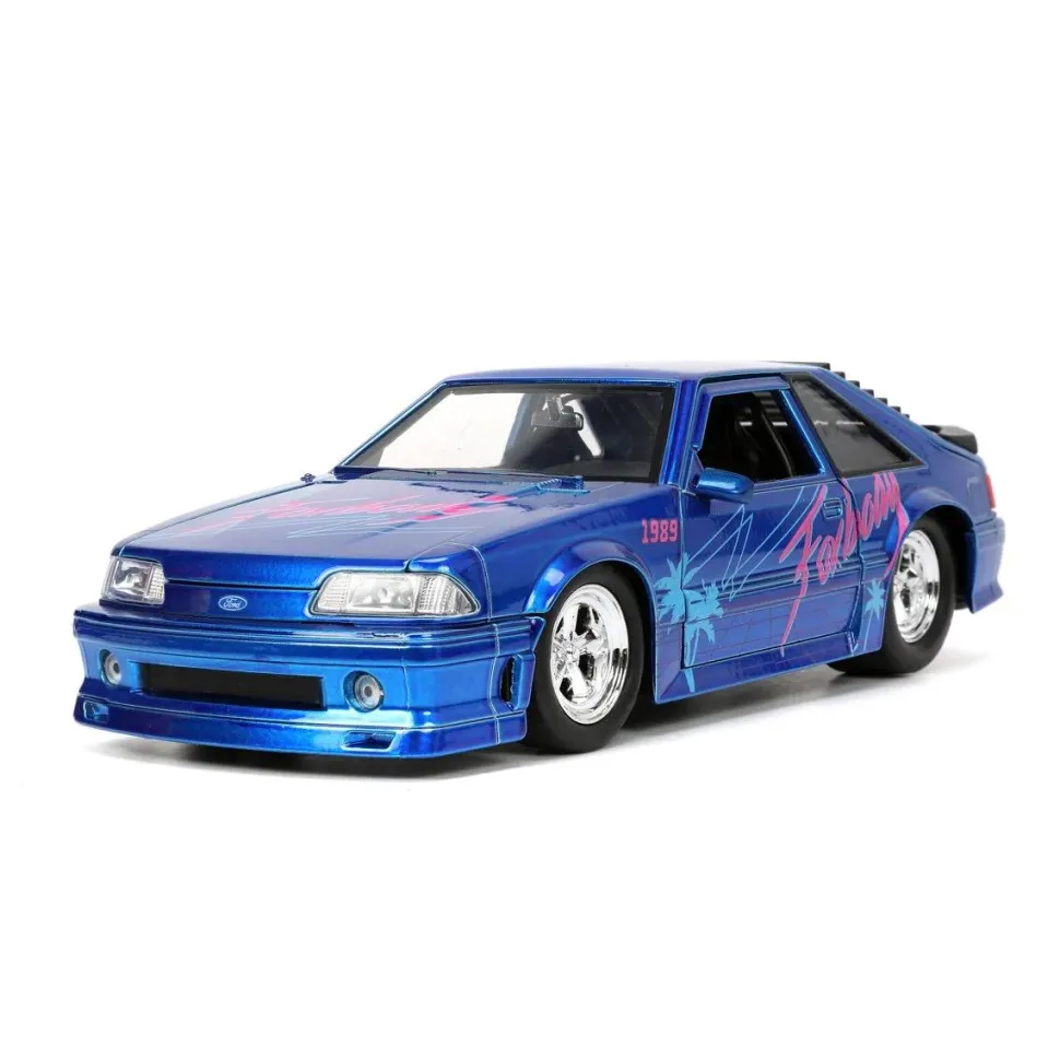 I Love the 80’s - 1989 Ford Mustang GT 1/24th Scale Die-Cast Vehicle Replica