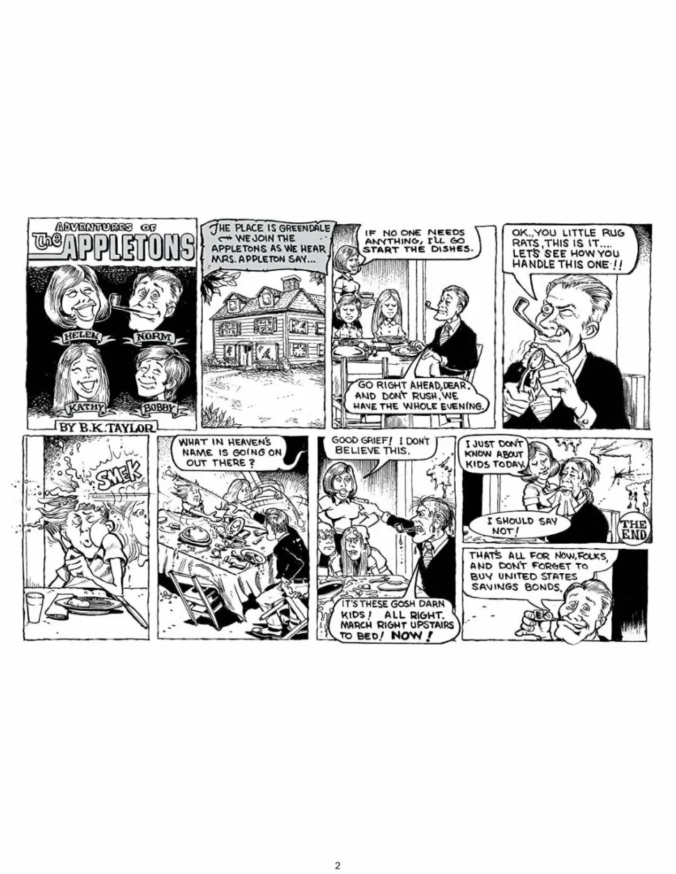 I Think He’s Crazy! - The Comics of B.K. Taylor Hardcover Book