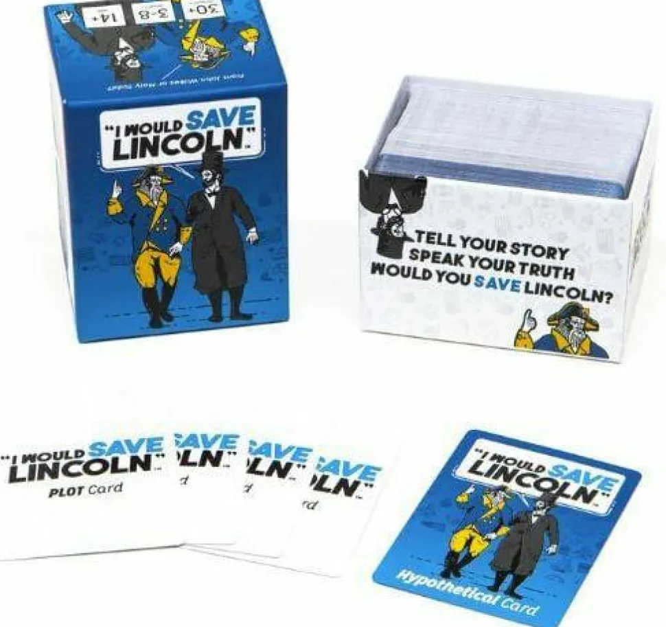 I Would Kill Hitler - I Would Save Lincoln Card Game Expansion
