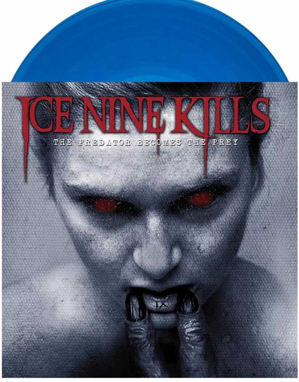 Ice Nine Kills - The Predator Becomes The Prey LP Vinyl Record (Blue Coloured Vinyl)