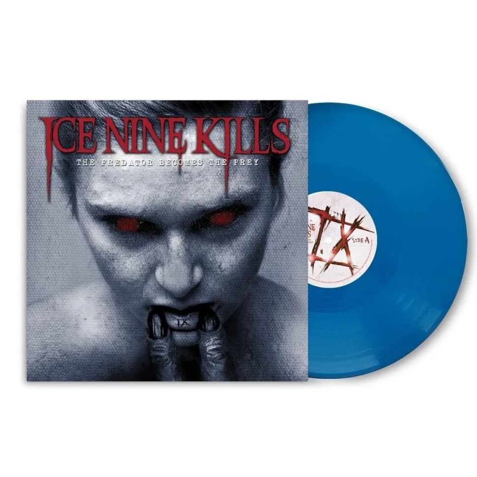 Ice Nine Kills - The Predator Becomes The Prey LP Vinyl Record (Blue Coloured Vinyl)