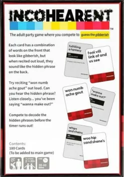 Incohearent - NSFW Card Game Expansion Pack