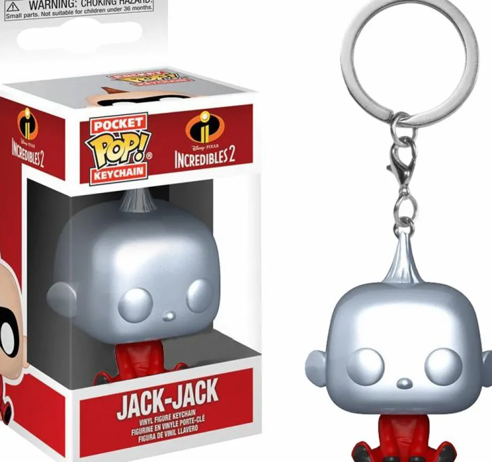 Incredibles 2 - Jack-Jack Metallic Pocket Pop! Vinyl Keychain