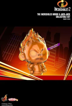 Incredibles 2 - Movbi & Jack-Jack Cosbaby 3.5-5” Hot Toys Bobble-Head Figure 2-Pack
