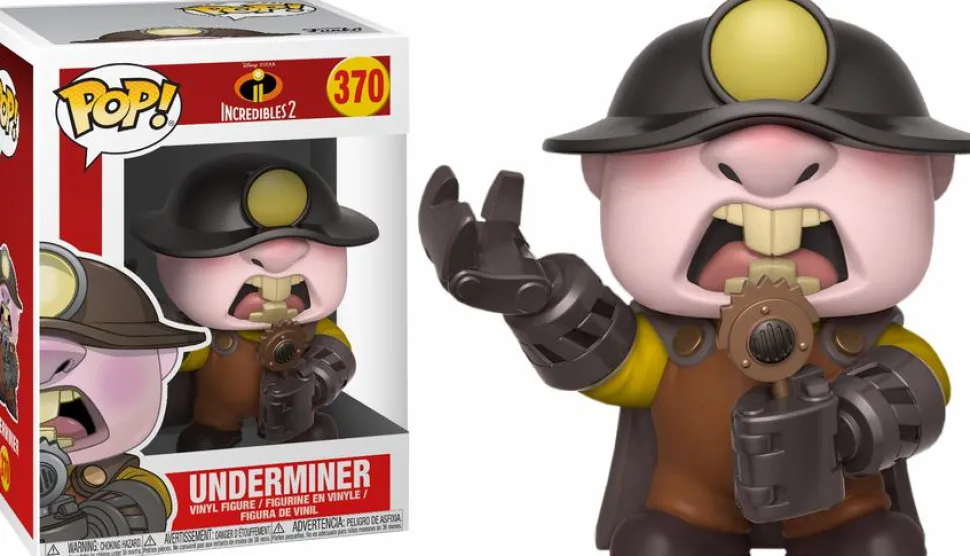 Incredibles 2 - The Underminer Pop! Vinyl Figure