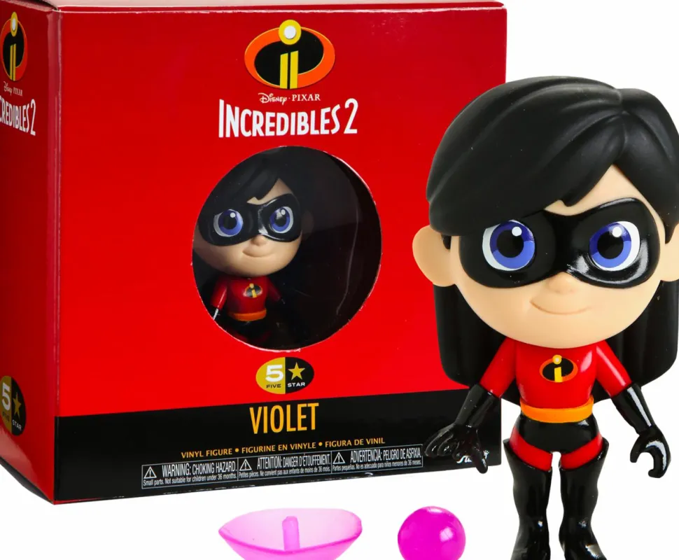 Incredibles 2 - Violet 5 Star 4” Vinyl Figure