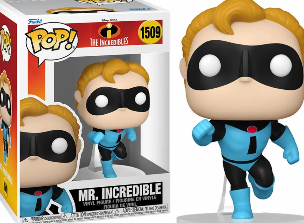 Incredibles: 20th Anniversary - Super Suits Pop! Vinyl Bundle (Set of 4)