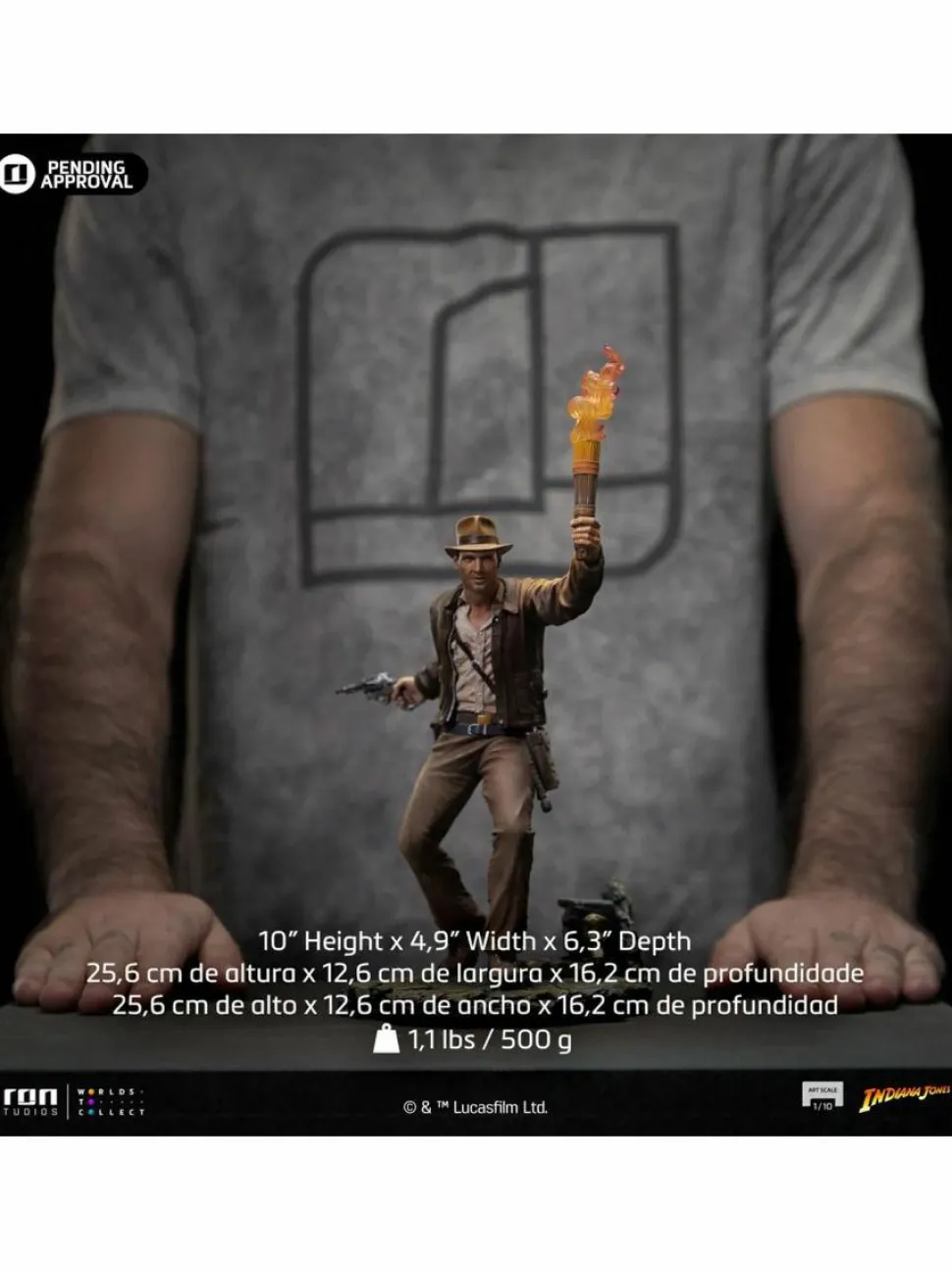 Indiana Jones - Indiana Jones 1/10th Scale Statue