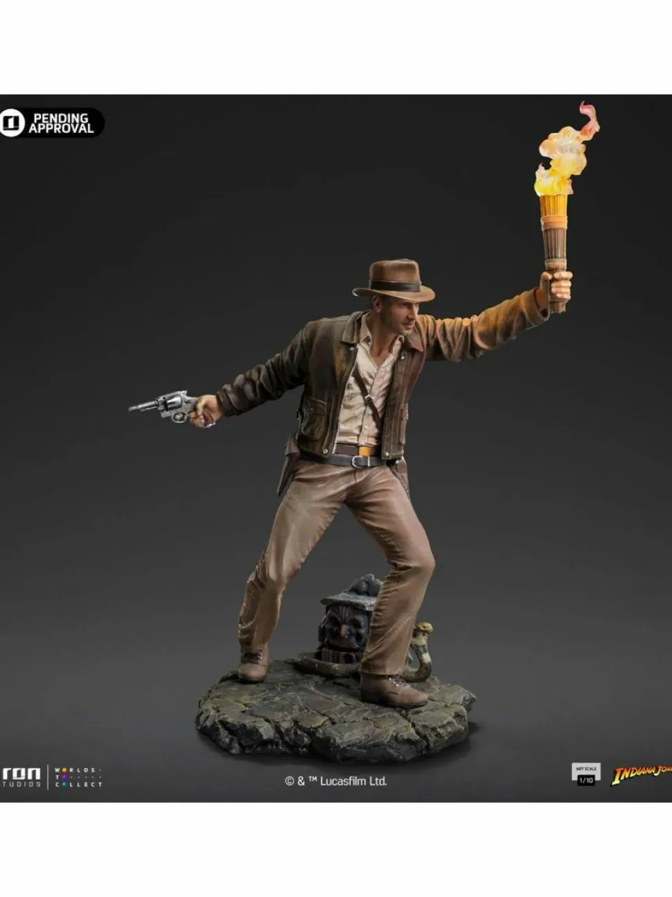 Indiana Jones - Indiana Jones 1/10th Scale Statue