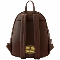 Indiana Jones - Raiders Of The Lost Ark 10” Faux Leather Mini Backpack with Coin Purse