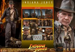 Indiana Jones and the Dial of Destiny - Indiana Jones Deluxe 1/6th Scale Hot Toys Action Figure