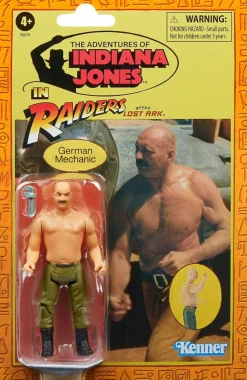 Indiana Jones and the Raiders of the Lost Ark - German Mechanic Retro Collection Kenner 3.75" Action Figure
