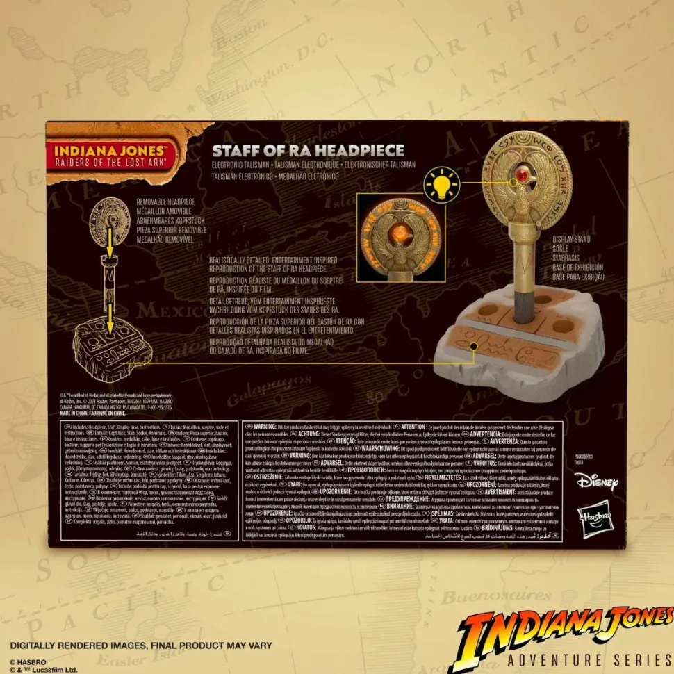 Indiana Jones and the Raiders of the Lost Ark - Staff of Ra Headpiece Adventure Series 1:1 Scale Life-Size Prop Replica
