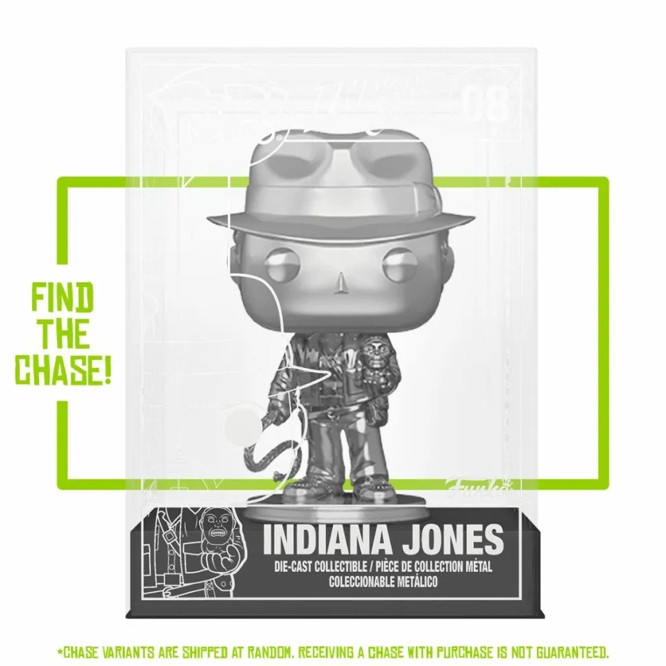 Indiana Jones and the Raiders of the Lost Ark - Indiana Jones Pop! Diecast Metal Figure (Funko / Popcultcha Exclusive)