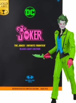 Infinite Frontier - The Joker Blacklight DC Multiverse Gold Label 7" Scale Action Figure (Int Sales Only)