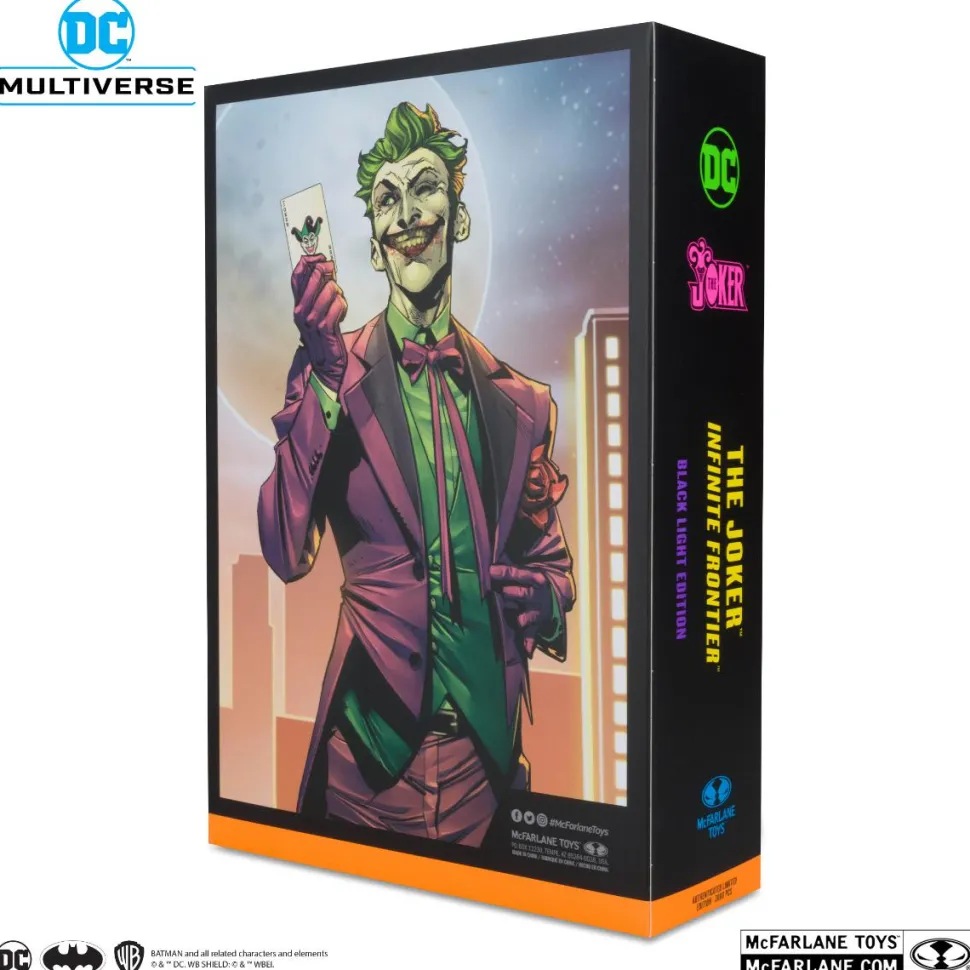 Infinite Frontier - The Joker Blacklight DC Multiverse Gold Label 7" Scale Action Figure (Int Sales Only)