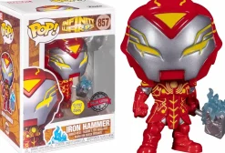 Infinity Warps - Iron Hammer with Mjolnir Glow in the Dark Pop! Vinyl Figure
