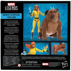 Inhumans - Crystal & Lockjaw Marvel Legends Deluxe 6