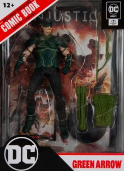 Injustice 2 - Green Arrow Page Punchers 7” Scale Action Figure with Comic Book