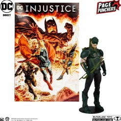 Injustice 2 - Green Arrow Page Punchers 7” Scale Action Figure with Comic Book
