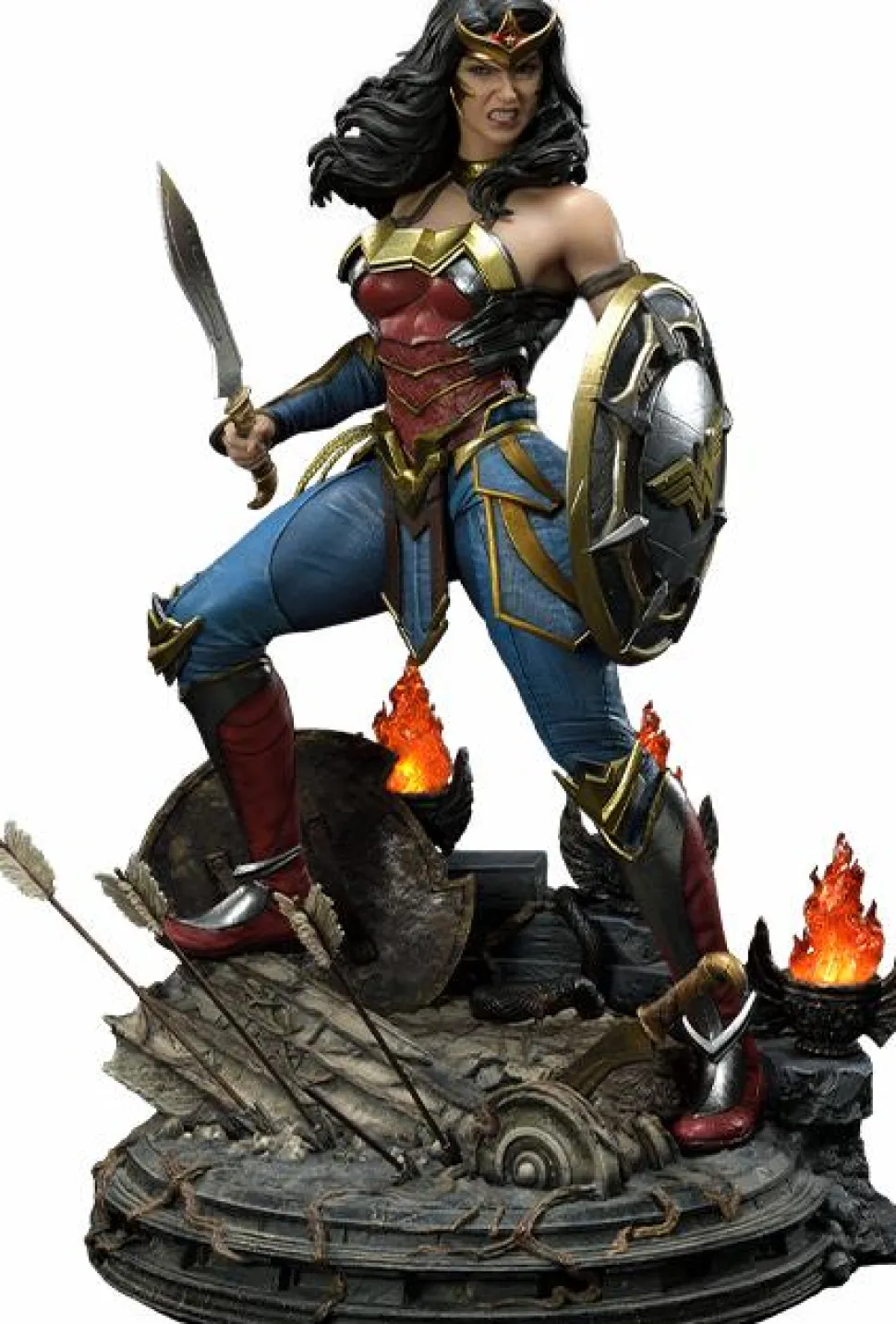 Injustice 2 - Wonder Woman Deluxe 1/4 Scale Statue (Int Sales Only)