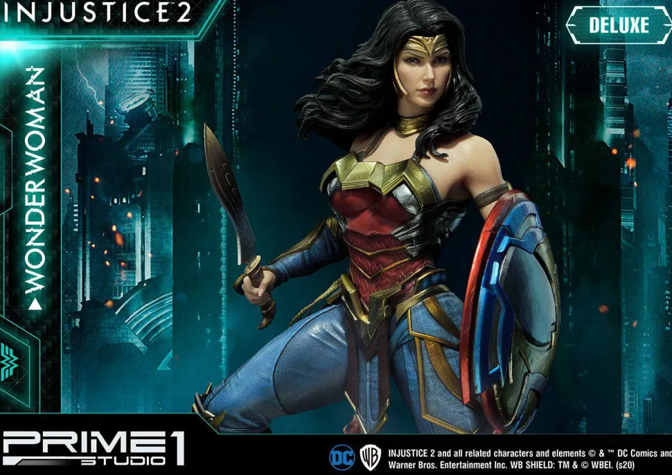 Injustice 2 - Wonder Woman Deluxe 1/4 Scale Statue (Int Sales Only)