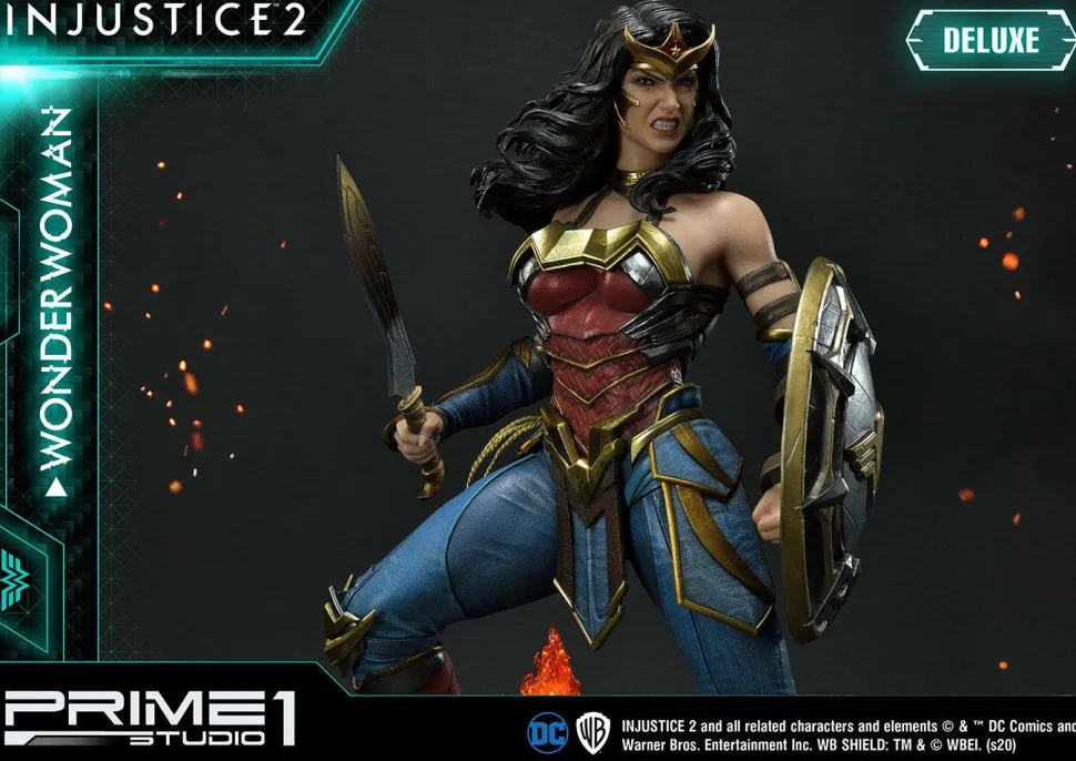 Injustice 2 - Wonder Woman Deluxe 1/4 Scale Statue (Int Sales Only)