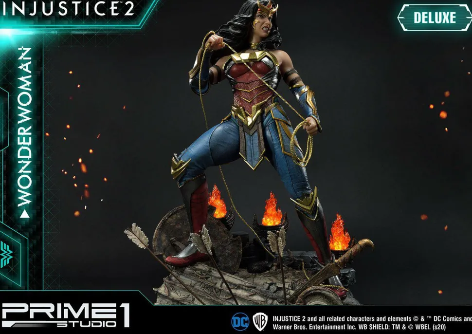 Injustice 2 - Wonder Woman Deluxe 1/4 Scale Statue (Int Sales Only)