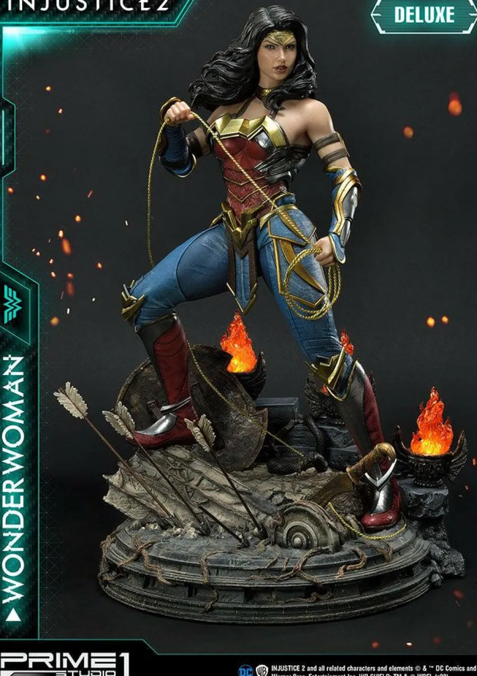 Injustice 2 - Wonder Woman Deluxe 1/4 Scale Statue (Int Sales Only)