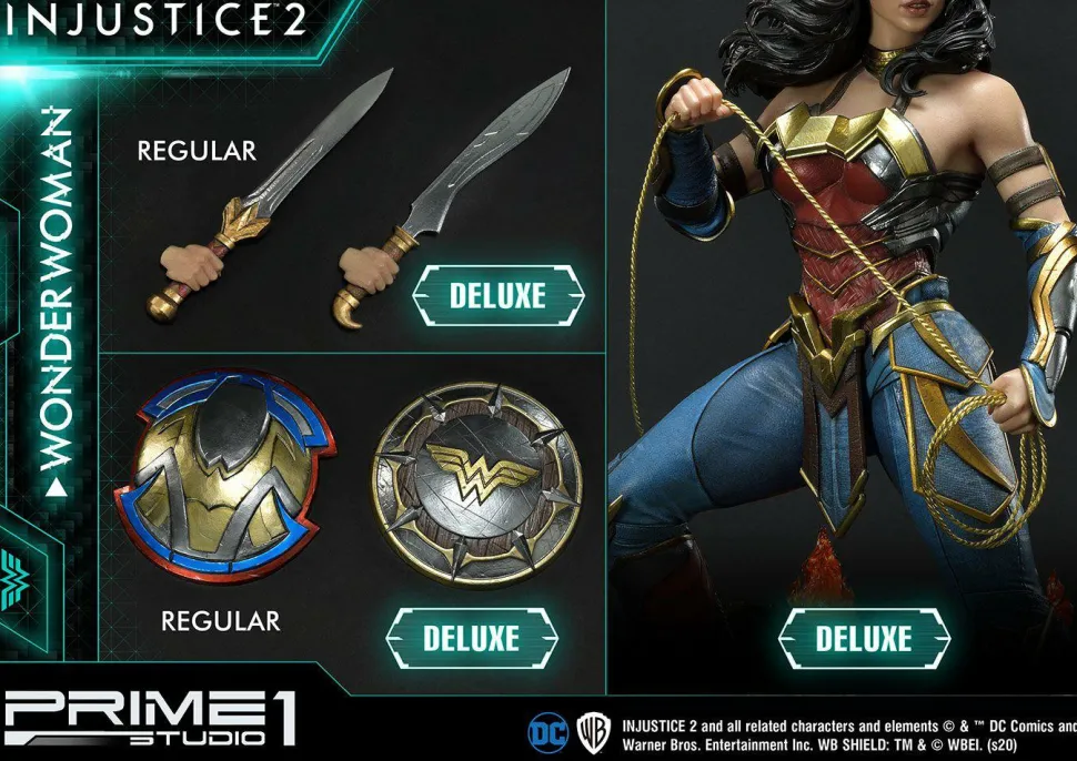 Injustice 2 - Wonder Woman Deluxe 1/4 Scale Statue (Int Sales Only)