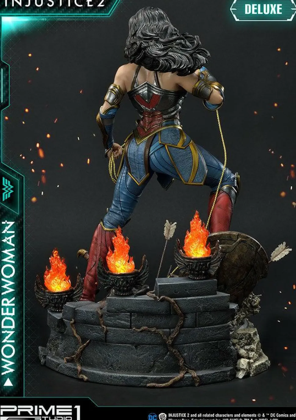 Injustice 2 - Wonder Woman Deluxe 1/4 Scale Statue (Int Sales Only)